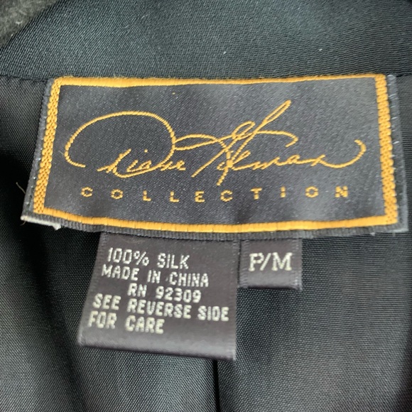 Diane Gilman Silk Blazer Sz P/M - Picture 4 of 4